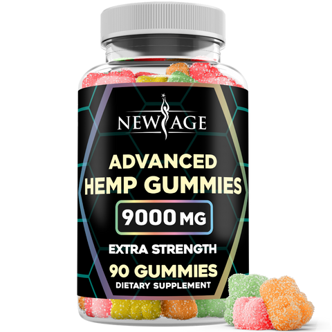 (1-PACK) HEMP GUMMIES - 9000 MG - 90 CT