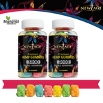 (2-Pack) Hemp Gummies - 3000 MG - 120 CT