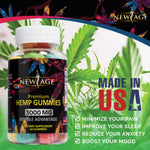 Premium Hemp Gummies 3000MG - 60 CT