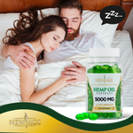 (2-Pack) Hemp Oil Capsules 5000 MG