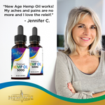(2-pack) Hemp Oil 5000 MG