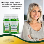 (2-Pack) Hemp Oil Capsules 5000 MG